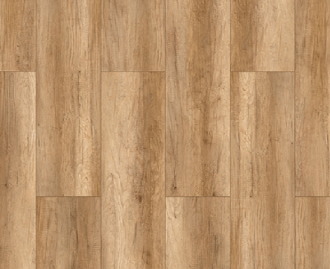 Suelo de madera de tonos claros con un acabado liso y patrones de vetas naturales.