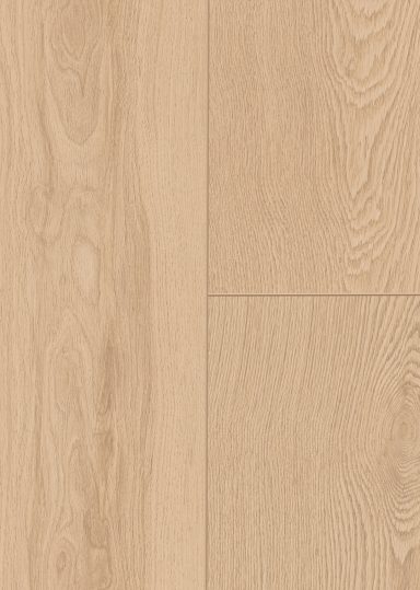 Suelo de madera clara con vetas sutiles y textura natural.